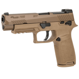 Pistola P320 M17 COYOTE - C/TRAVA